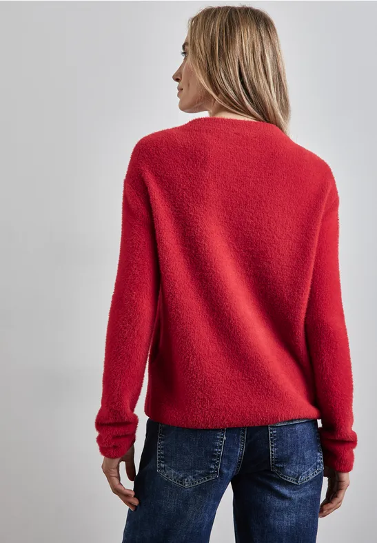 Street One Federgarn Pullover Nur noch ein Tag übrig