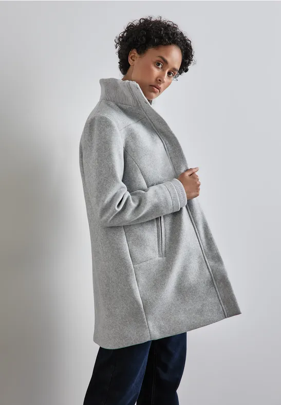 Street One Mantel mit Strickdetails 50% Rabatt mit kostenlosem Versand