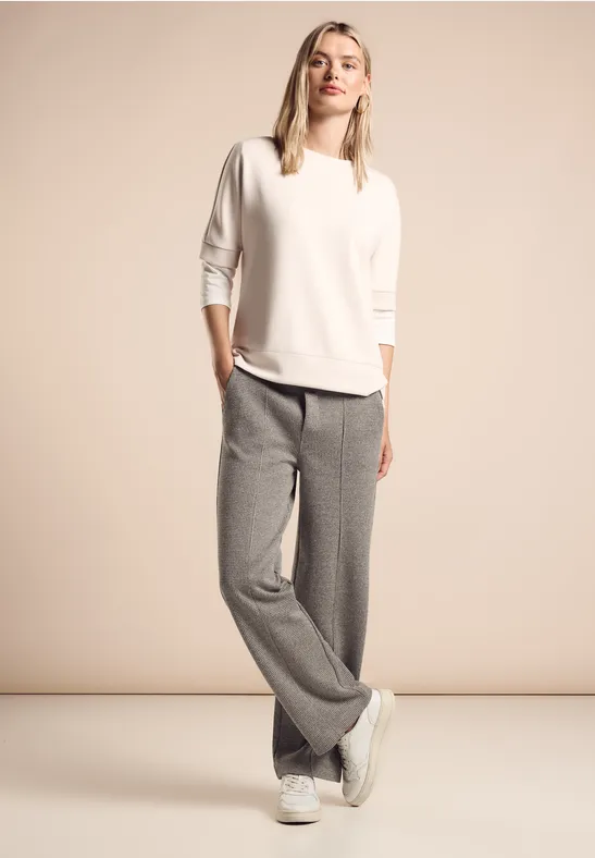 Street One Jaquard Hose im Casual Fit Fabrikladen
