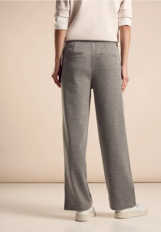 Street One Jaquard Hose im Casual Fit Fabrikladen
