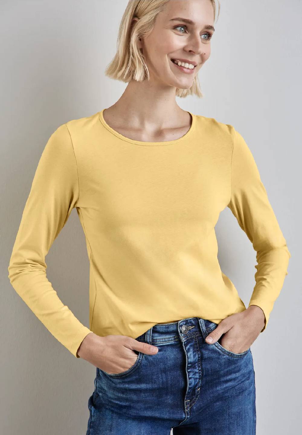 Street One Basic Langarmshirt Black Friday Preise