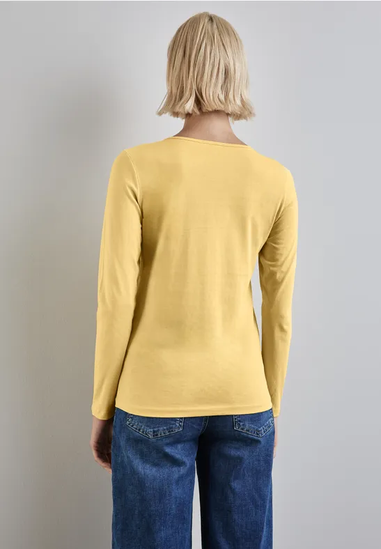 Street One Basic Langarmshirt Black Friday Preise