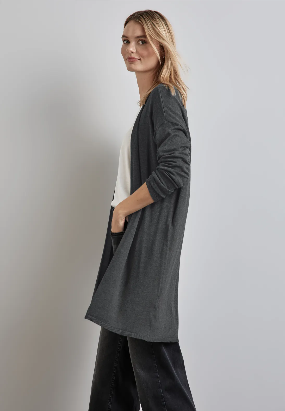 Street One Langer Feinstrickcardigan zollfrei