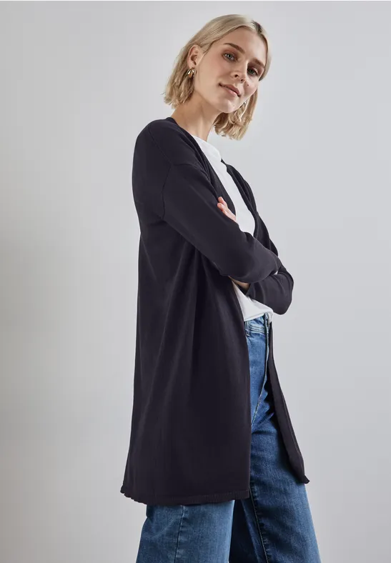 Street One Langer Feinstrickcardigan 50% Rabatt für begrenzte Zeit