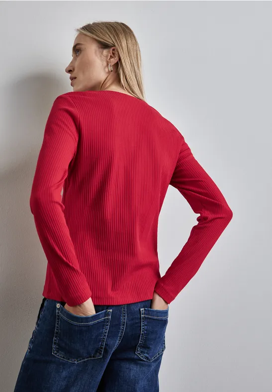 Street One Shirt mit Herzausschnitt Angebote