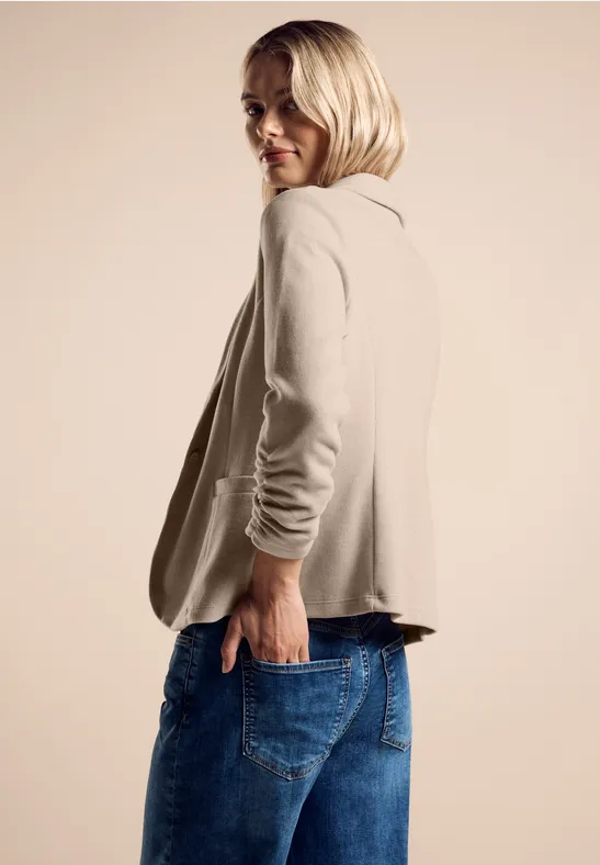 Street One Basic Blazer mit Raffungen im Angebot