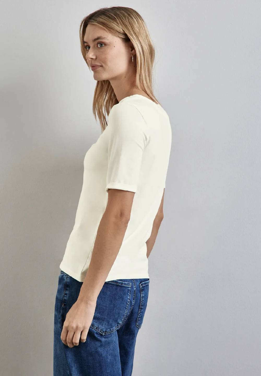 Street One T-Shirt mit Rundhals Fabrikverkauf