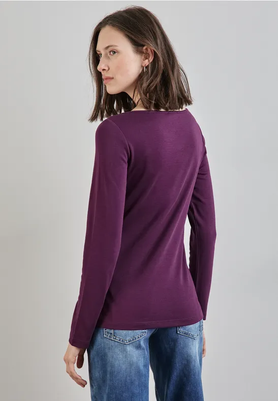 Street One Basic Langarmshirt - Style LANEA Günstig kaufen