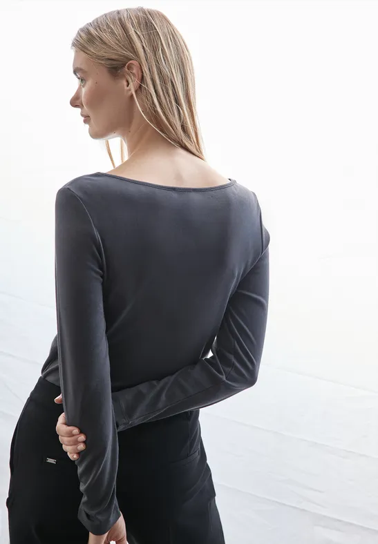 Street One Basic Langarmshirt - Style LANEA Versandkostenfrei