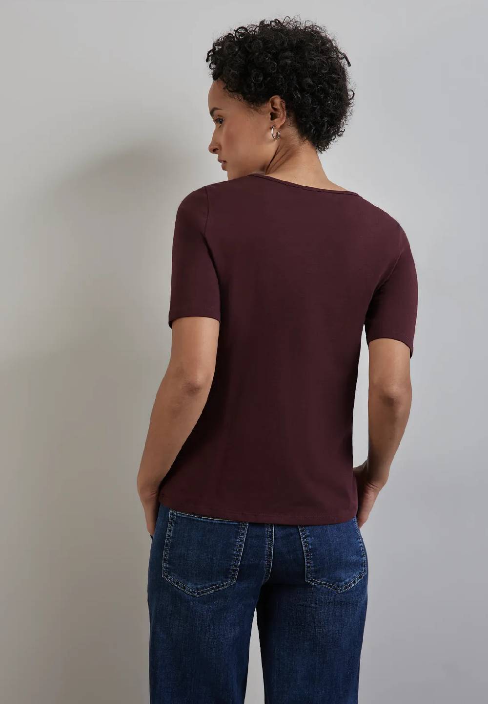 Street One T-Shirt mit Rundhals Begrenztes Angebot