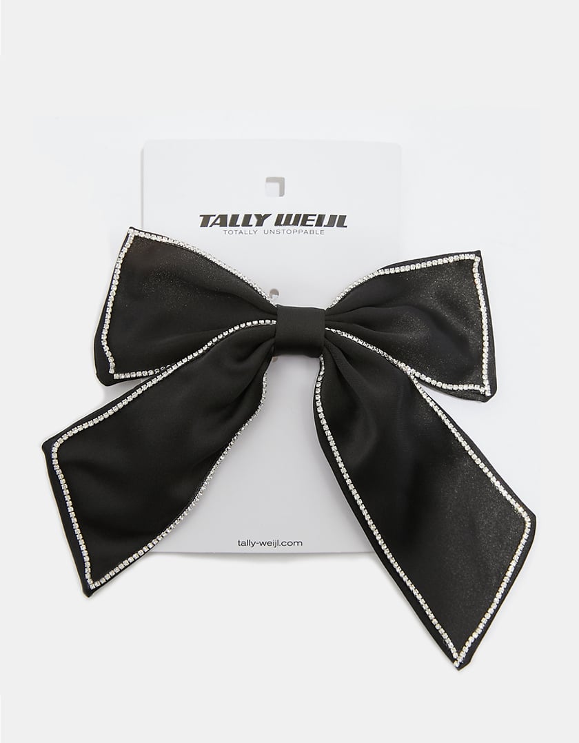 Tally Weijl Schwarze Haarschleife mit Strass
